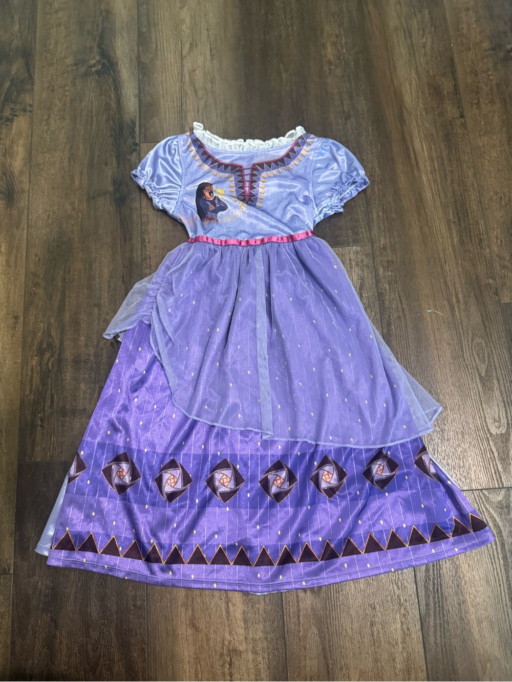 Disney Princess Wish Dress Costume nightgown size 5t